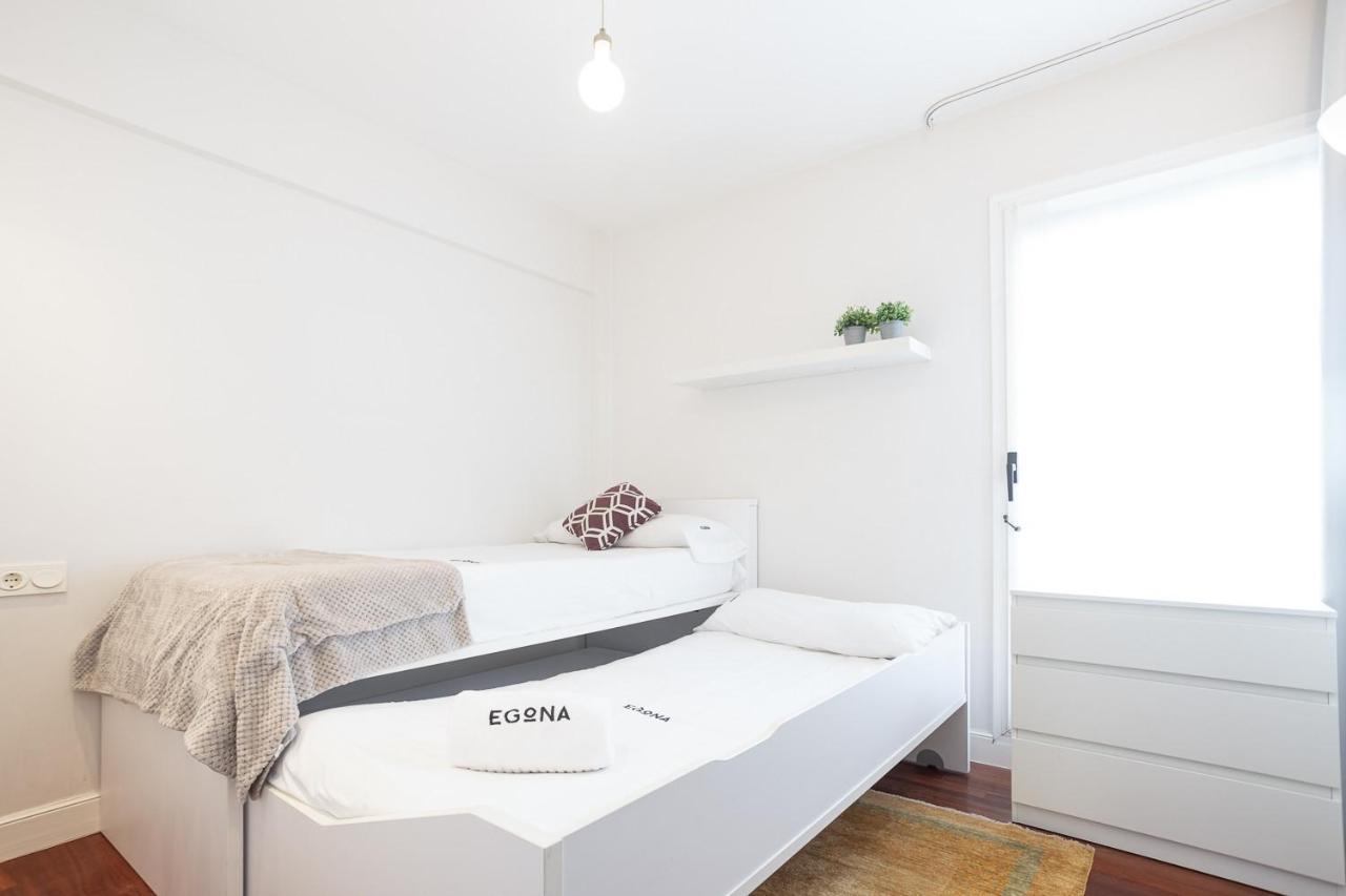 Ferienwohnung Egona-San Luis 2 Vivienda, Playa Y Garaje Zarautz Exterior foto