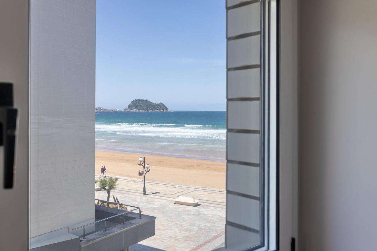 Ferienwohnung Egona-San Luis 2 Vivienda, Playa Y Garaje Zarautz Exterior foto